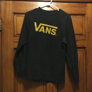 Vans Black Long Sleeve Shirt Men’s M